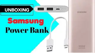Samsung Power Bank 10000mah Unboxing & review  Samsung battery pack Power Bank 10000mah