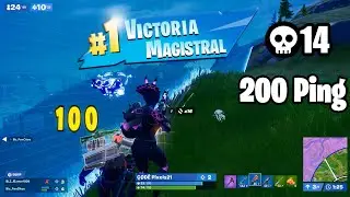 Como GANAR con 200 de PING en FORTNITE