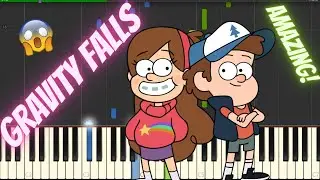 Gravity Falls - Opening Theme Piano Tutorials by PianoLand