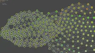 Interactive graph visualizer in NIPSYS64 (font + palette graph)