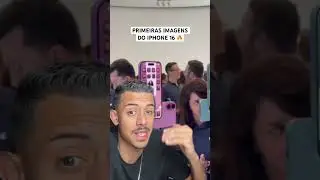 Primeiras imagens do iPhone 16 e iPhone 16 Pro Max! #iphone