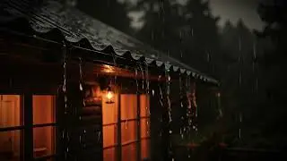 Cozy Rain Sounds for Sleeping 😴 Gentle Water Drops from Roof – Night Ambience for Insomnia