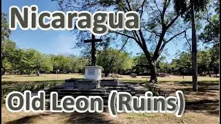 The ruins of old Leon (León Viejo) Nicaragua