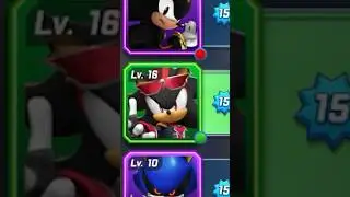 SFSB: Lv 16 Idol Shadow With Voice #sonic #shorts