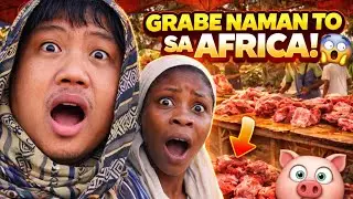 PINOY IN AFRICA 🇵🇭 -🇸🇳: 👉DI KO INEXPECT TO! GANITO PALA PALENGKE NG BABOY SA AFRICA?!😳🐷