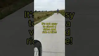 Riding a Local Green Space Bike Trail