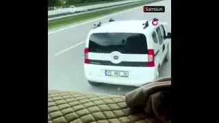 Samsun’da yol verme tartışması