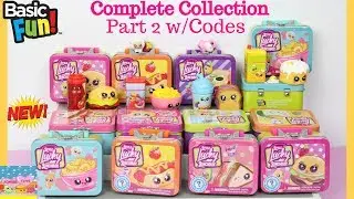Little Lucky Lunchboxes Mystery Figures with Codes Part 2 by Basic Fun Toys