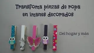 How to Make a Magnet With Clothespins