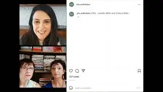 IG Live Isabelle Miller and Debora Blake from ATAA