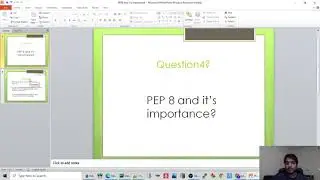 Python Interview Question | What is PEP 8 & its importance ? | Tutorial 04