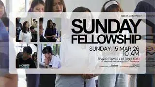 SUNDAY FELLOWSHIP | 15 Maret 2026 |