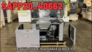 Briggs & Stratton PP20 (20kW) Standby Gas Generator (Model SAPP20_40662)
