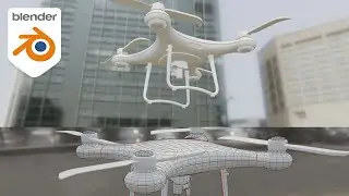 Blender Drone Modeling Tutorial – Part 1