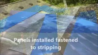 Custom Metal roofing installed over shingles | valley flashings