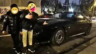 2 Copii prezinta Mazda RX7 in Bucuresti