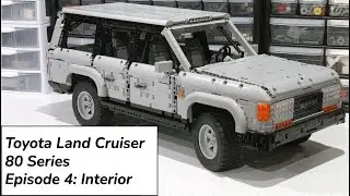 LEGO Toyota Land Cruiser 80 Series | Episode 4: Interior