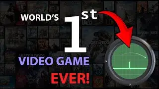 THE FIRST EVER VIDEO GAME - TENNIS FOR TWO - ( William Higinbotham )