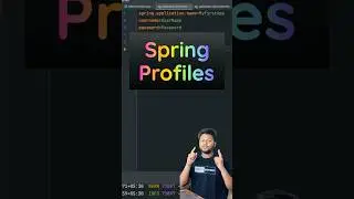 Spring Profiles #javaprogramming #springboot
