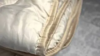 Стеганое шерстяное одеяло облегченное