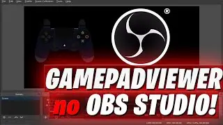 SEU CONTROLE no OBS STUDIO GAMEPAD VIEWER! TOP D+!