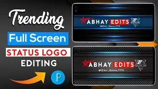 Trending full screen status logo editing pixellab | logo editing pixellab|full logo editing pixellab