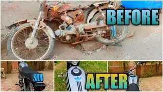 Aj bike ko thora modified kiya🐐||#mrbeast #trending #viral