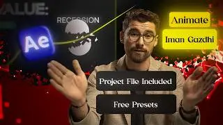 Edit Motion Graphics Animation Like Iman Gadzhi | Free Presets + Project File Included