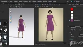 CLO 3D Часть 6 - Рендеринг модели в кло3д