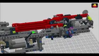 LEGO Technic Arocs Hook Lift Truck Building Instructions #2
