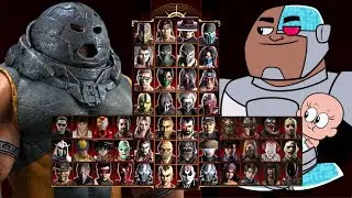 Mortal Kombat 9 - JUGGERNAUT & CYBORG MOD - Expert Tag Ladder - Gameplay @(1080p) - 60ᶠᵖˢ ✔