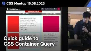 CSS Container Query by Poowanart Korbkum