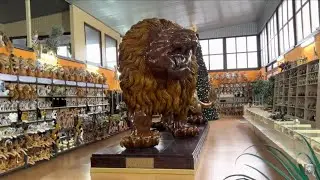 Самый БОЛЬШОЙ ЛЕВ в Тайгане!😃🦁😍