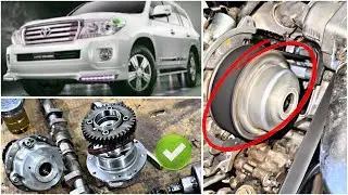 Toyota land cruiser actuator vvti noise