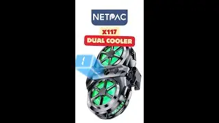 RADIATOR COOLER NETPAC X117 COCOK BUAT GAMING DAN LIVE STREAMING