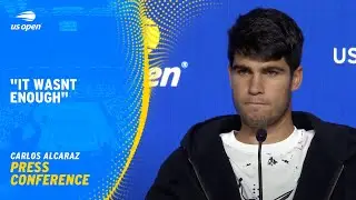 Carlos Alcaraz Press Conference | 2024 US Open Round 2