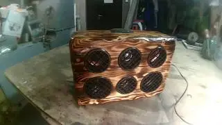 Bluetooth колонка из дерева
