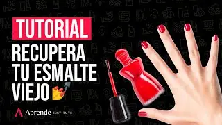 ¿Cómo recuperar un esmalte seco? 💅 SECRETOS mejor guardados de los manicuristas | Aprende Institute
