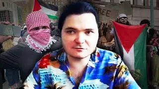 Маргинал про пропалестинские митинги и белых людей
