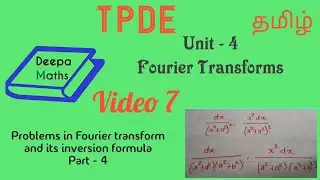 Fourier transform and its inversion formula part 4