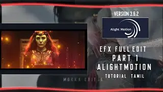 Advance Efx Full Edit 🥵🤯💥 Part - 1 like a Ae ☄️| Alightmotion Tutorial