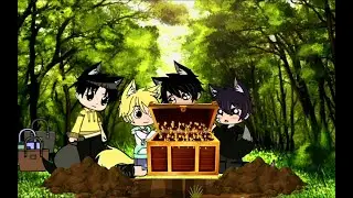 The funniest treasure map ever || Gacha club funny adventure ||