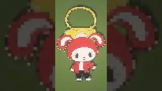 Minecraft Mikey and JJ - Maizen Pixel Art 