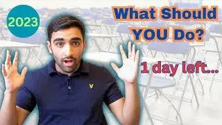 The Final Countdown: What to Do the Day Before Your Exam
