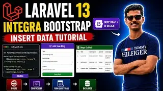 Laravel 13 Insert  Database Using Model & Bootstrap integration with live demo