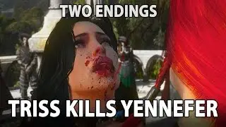 TRISS KILLS YEN! - Witcher 3 Characters - Part 5 *MODS* *spoilers*