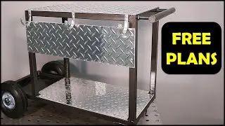 How to Build a Welding Cart: Free Welding Cart Plans