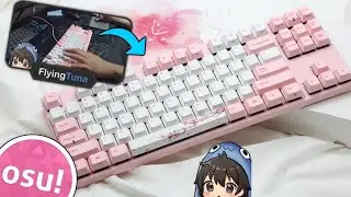 Is the Varmillo Sakura Keyboard Good for osu? | Varmilo VA87M Sakura Pink Review