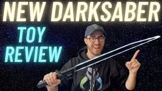 NEW Mandalorian Darksaber DISNEY STORE Lightsaber Review | LOREsabers!