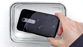 Moto G Unboxing + Water Test (2015)